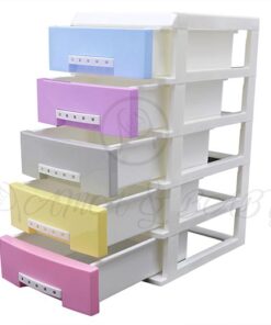 5Layer Mini Drawers With Handle Multi Colour Jewellery Organizer Hd172339 - Image 3