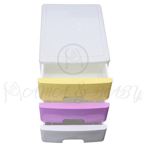 3LAYER MINI DRAWERS WITH HANDLE MULTI COLOUR HD17206