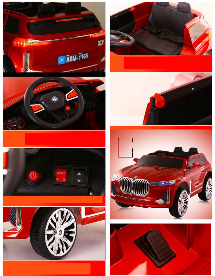 Bmw X7 Kids Ride On Car Big Suv Electric Ride On Car With Swing &Amp; Remote Control Ys-3588