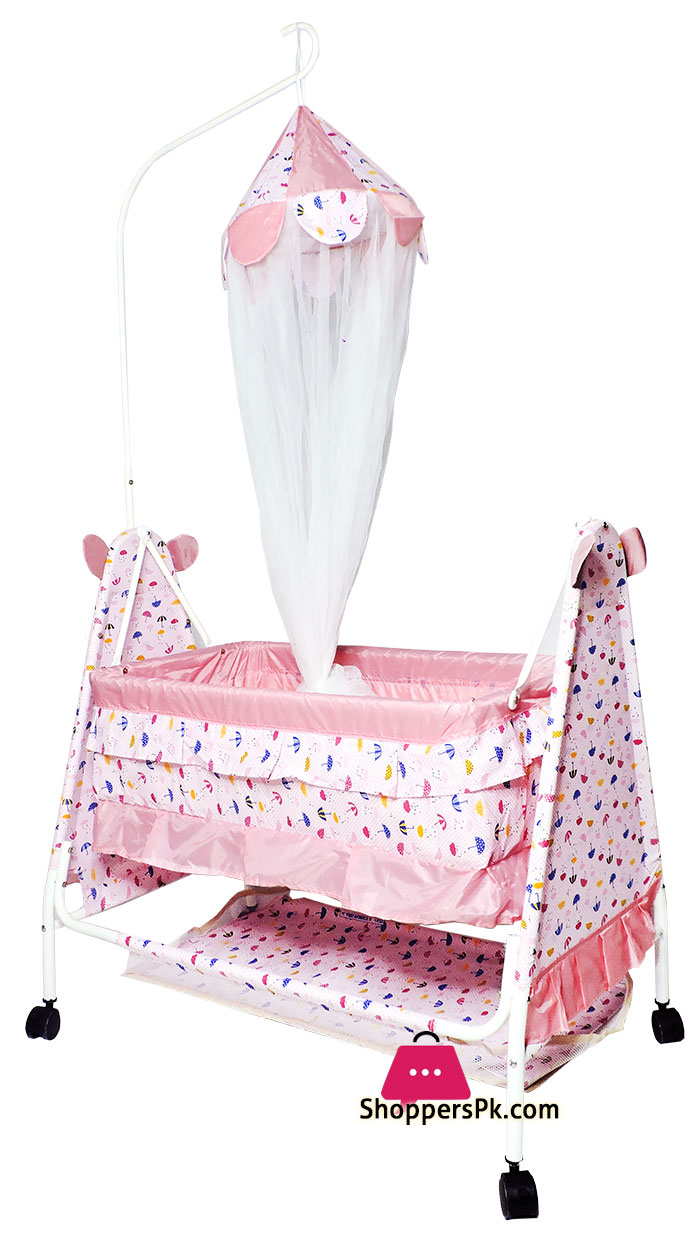 Bambino-Moon-N-Bear-Baby-Cradle---High-Quality-Fancy-Gift-Baby-Sleeping-Cot---877-13