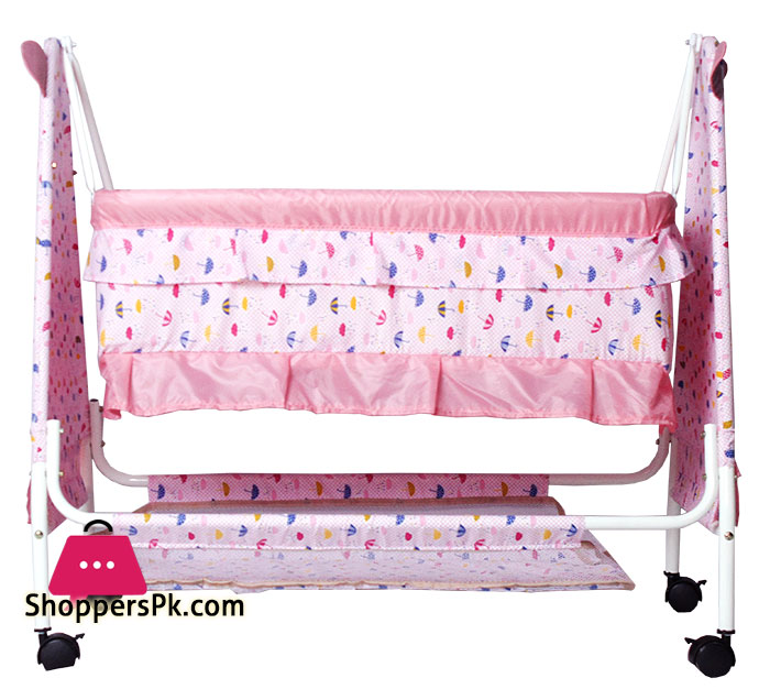 Bambino-Moon-N-Bear-Baby-Cradle---High-Quality-Fancy-Gift-Baby-Sleeping-Cot---877-13