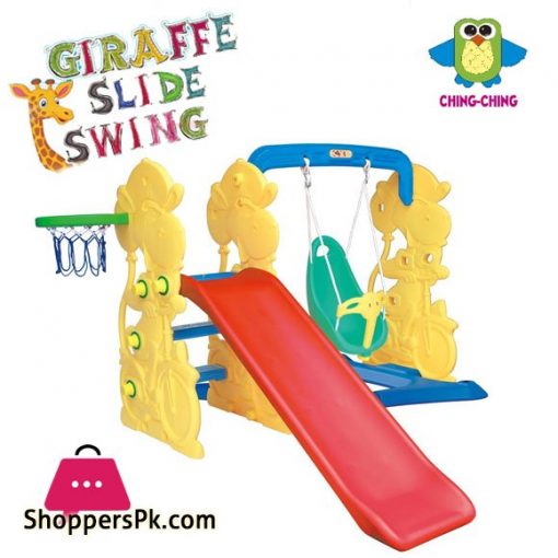 CHING-CHING Giraffe Slide + Swing SL-21
