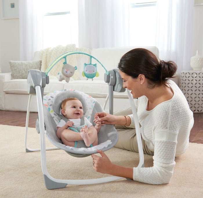 Comfort 2 Go Portable Swing - Fanciful Forest