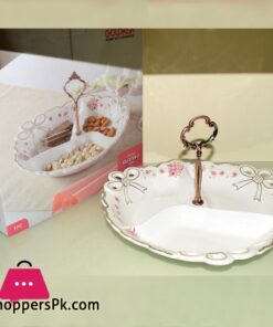 Goldkish Porceline Pestry Stand 9 - Inch