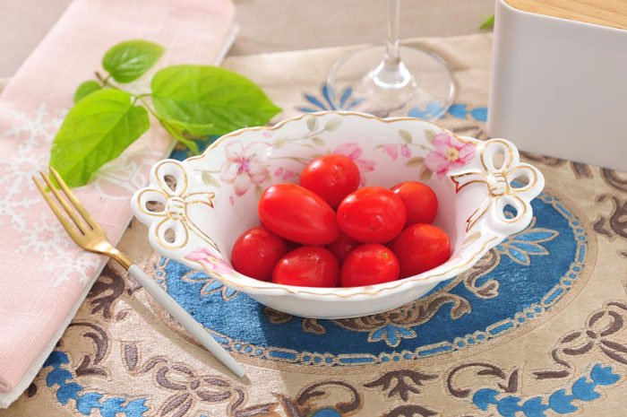 Goldkish Porceline Serving Bowls 6 Piece Set 7 Inch