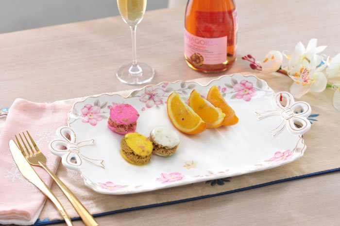 Goldkish Porceline Serving Plate Flat Rectangle 20 - Inch 4 Goldkish Porceline Serving Plate Flat Rectangle 20 - Inch