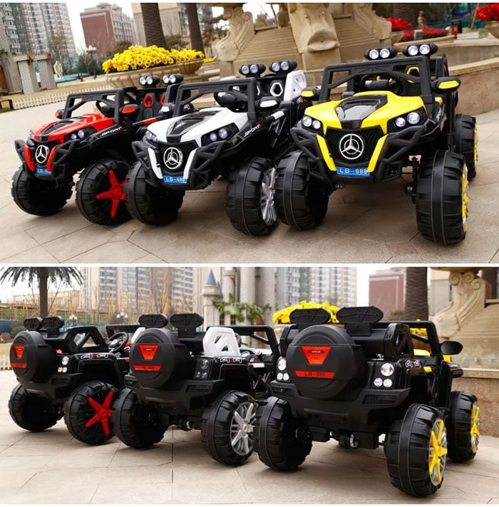 Kids Ride On Mercedes Jeep 4 X 4 Big Size 1988
