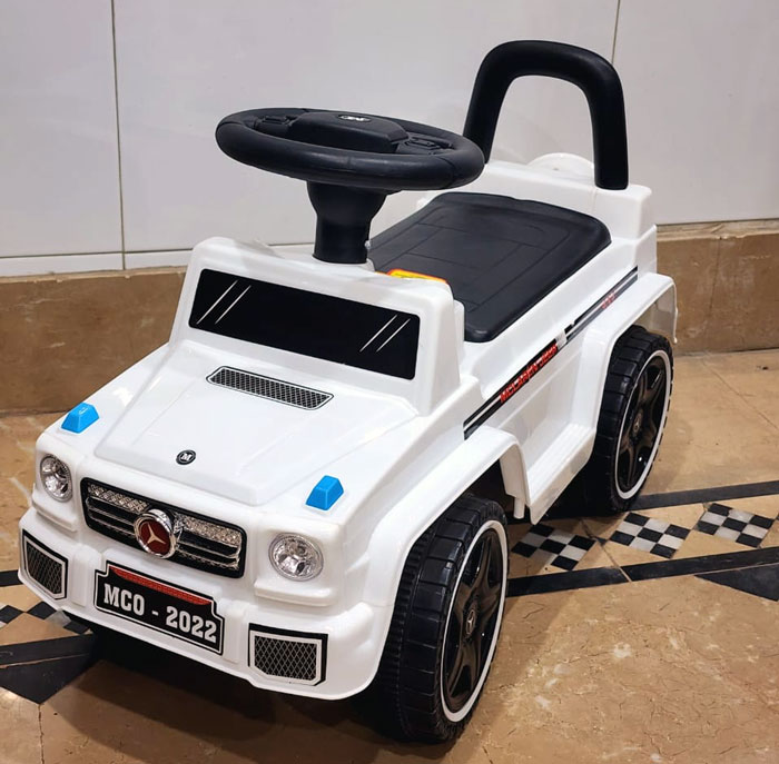 Mercedes Amg Push Car G63 - White