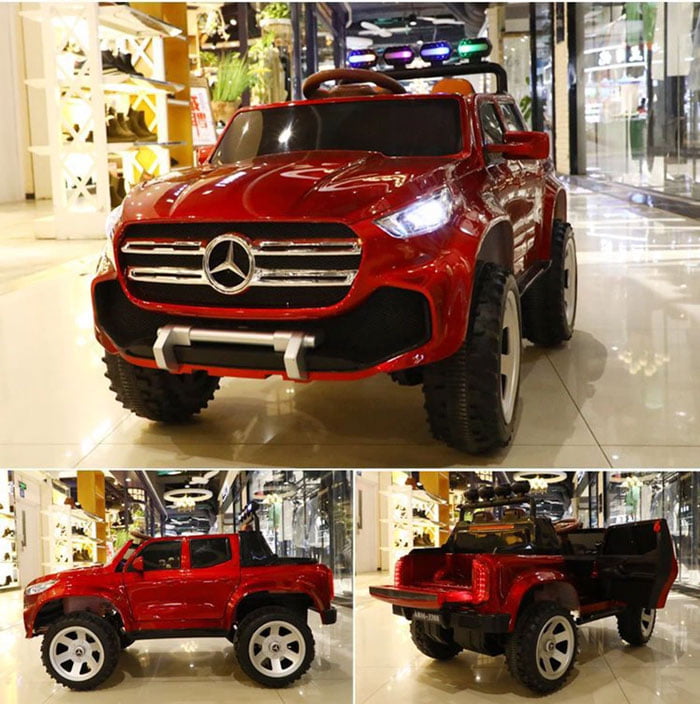 Mercedes Truck Off Road 4 X 4 Metallic Paint Color with Rubber Tire Kids Electric Ride On Car