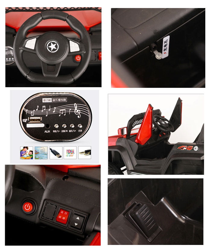 New Speed Kids Ride On Jeep 4 X 4 Aston Martin New Model Blf-119A