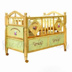 BABY PRINTED WOODEN COT 587-1-in-Pakistan
