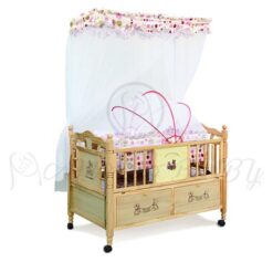 BABY WOODEN COT 538-1 M&B-in-Pakistan