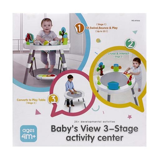 BABY’S VIEW 3-STAGE ACTIVITY CENTER AY666 ACTIVITY+JUMPER-in-Pakistan