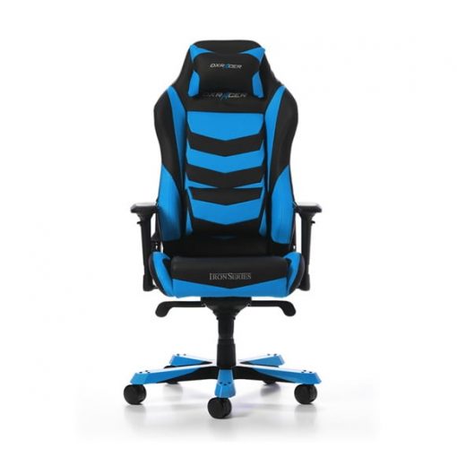 DX Racer Iron Series Gaming Chair Color Black / Blue GC-I166-NB-S2