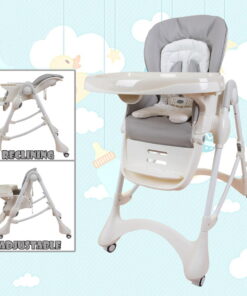 E-102S GRAY HIGH CHAIR-in-Pakistan