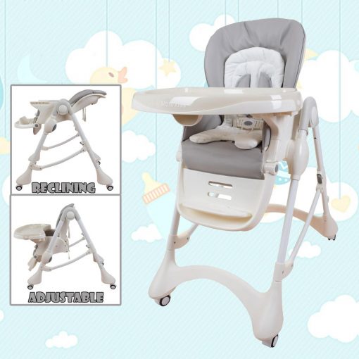 E-102S GRAY HIGH CHAIR-in-Pakistan