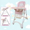 E-102S Pink High Chair-In-Pakistan