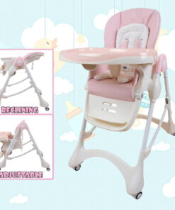 E-102S PINK HIGH CHAIR-in-Pakistan