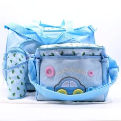 MOTHER BAG JEANS CUTE BOTTON 3PCS SET M&B-in-Pakistan