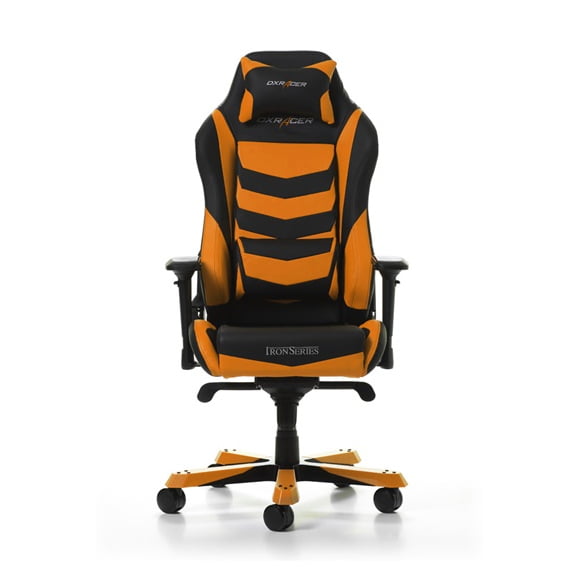 DX Racer Iron Series Gaming Chair Color Black / Orange GC-I166-NO-S2