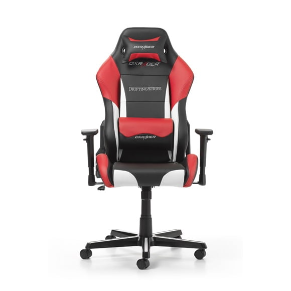 DX Racer Drifting Series Gaming Chair Color Black / White / Red GC-D61-NWR-M4