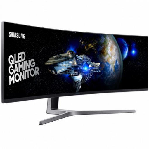 Samsung 49CHG90 49Inch Ultrawide WFHD 144hz QLED Gaming Monitor for the Ultimate Gaming Experience. – Open Box