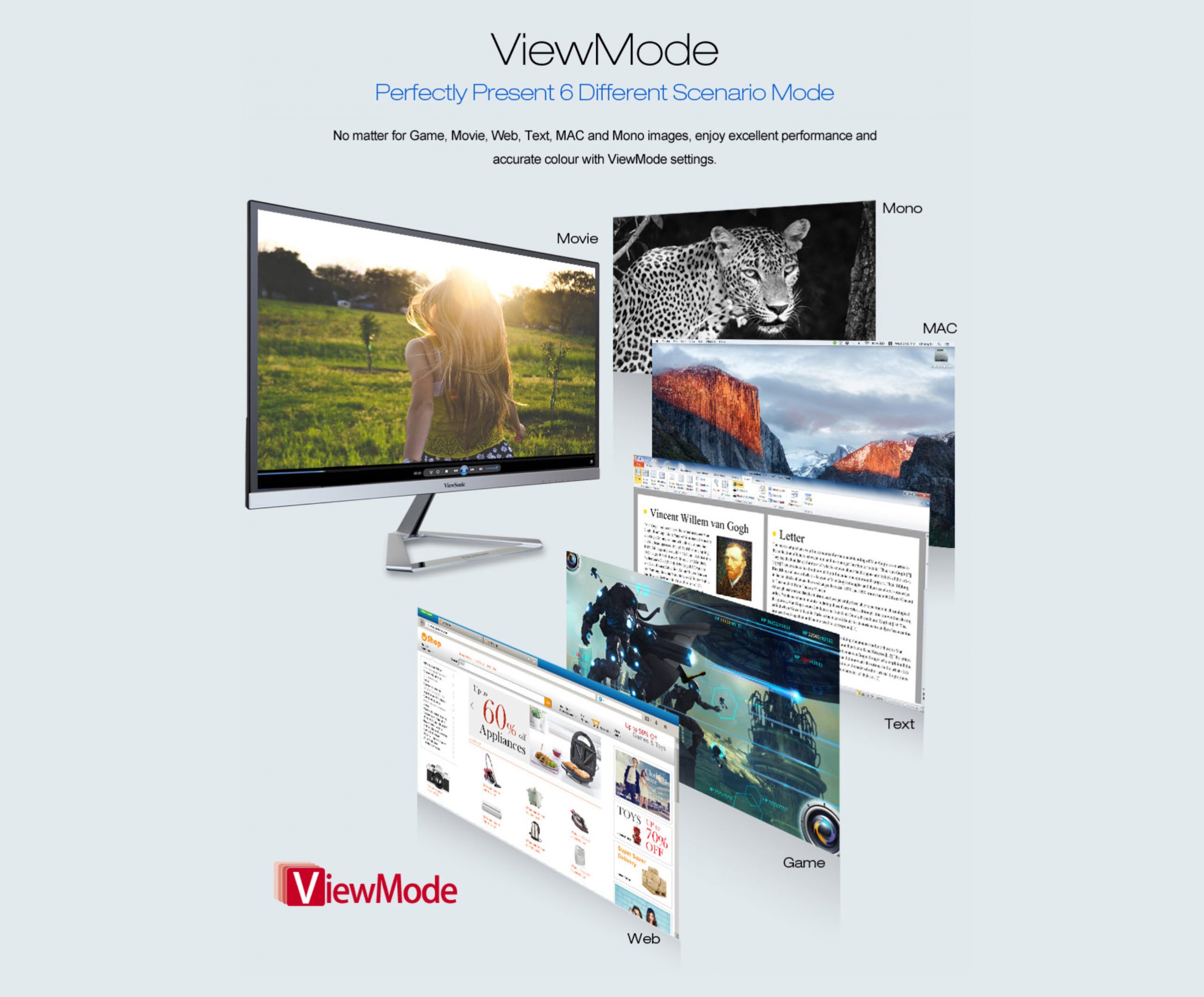 ViewSonic VX2776-SMHD 27″ IPS 1080p Frameless LED Monitor – New