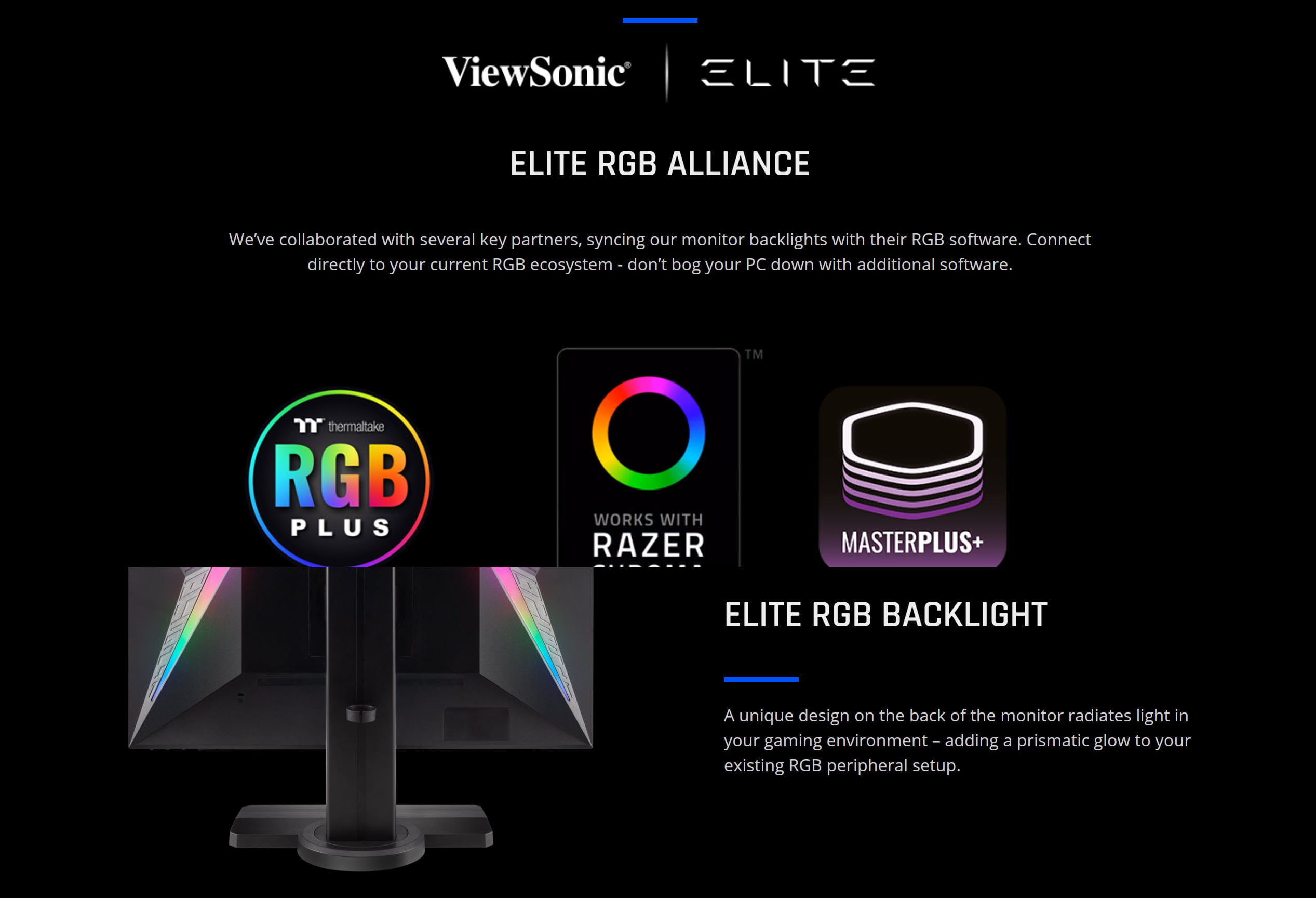 ViewSonic XG240R 24″ RGB Gaming Monitor – Open Box