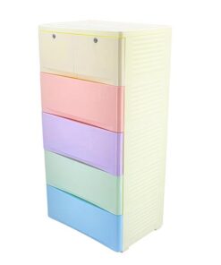 4+2 DRAWERS BLUE/WHITE PLAIN MULTI 5855-in-Pakistan