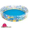 Bestway Deep Dive 3-Ring Pool For Kids Swimming Pool 5 Feet X 12 Inch - 51004