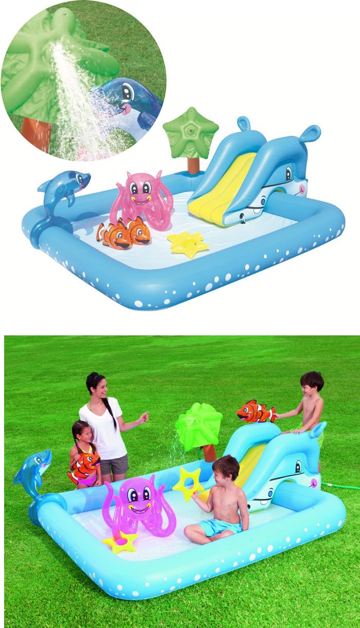 Bestway Kids Fantastic Aquarium Play Pool - 53052