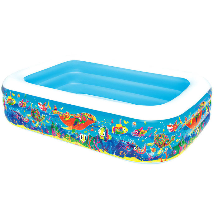 Bestway Rectangular Inflatable Pool For Kid 7.5 Feet - 54120