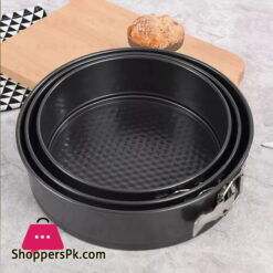 Cake Pan Set 3 Pcs Non-Stick Removable Bottom 18/20/22 CM