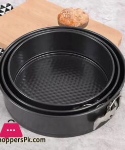 Cake Pan Set 3 Pcs Non-Stick Removable Bottom 18/20/22 CM