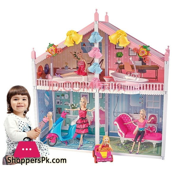 barbie big house set