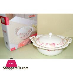 Goldkish Porceline Serving Dish Round 10 - Inch