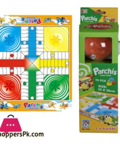 Ludo Board Game 35x30 CM Parchis Giant Game 16 Pcs 7065