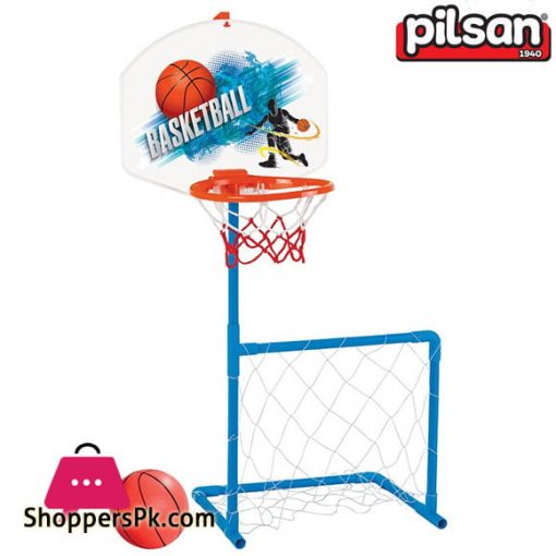 Pilsan 2 In 1 Basket & Football Set Turkey Made 03 392