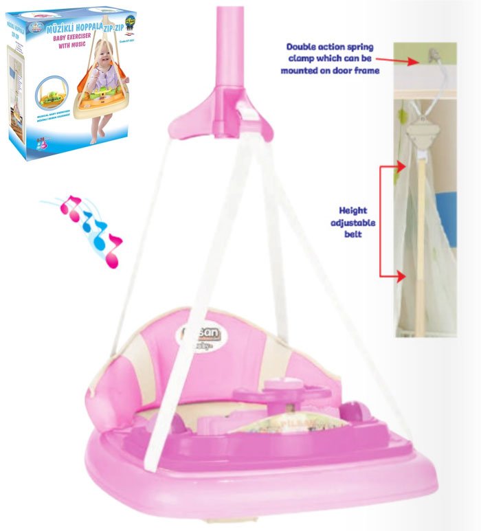 Pilsan Baby Musical Door Jumpers Baby Exerciser Turkey Made 07-551