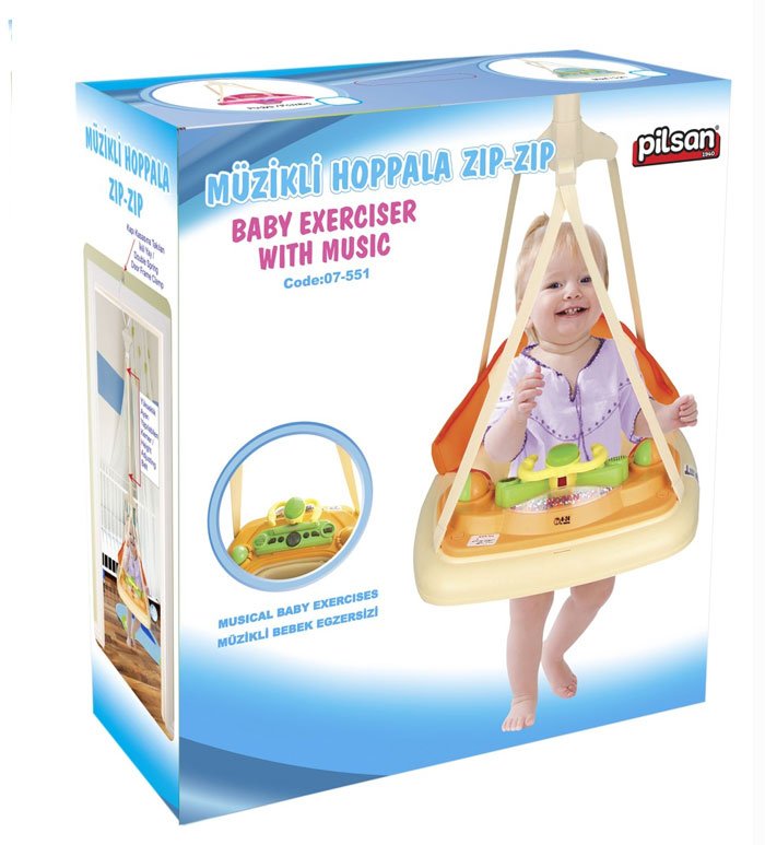 Pilsan Baby Musical Door Jumpers Baby Exerciser Turkey Made 07-551