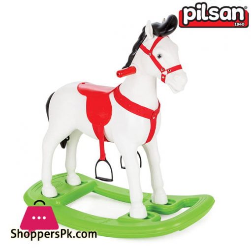 Pilsan Baby Rocking Horse with Stirrups and Handle Duldul Horse Turkey Made 07-522