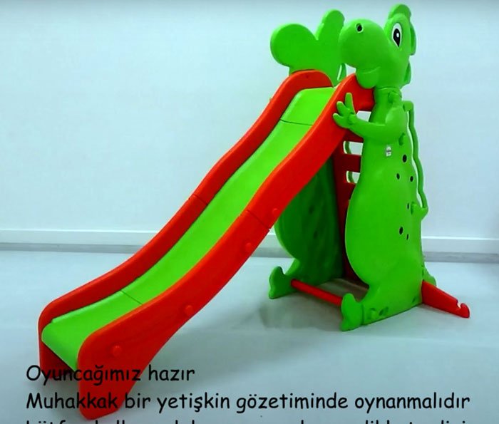 Pilsan Big Dino Slide 7.38 Feet Turkey Made 07-959