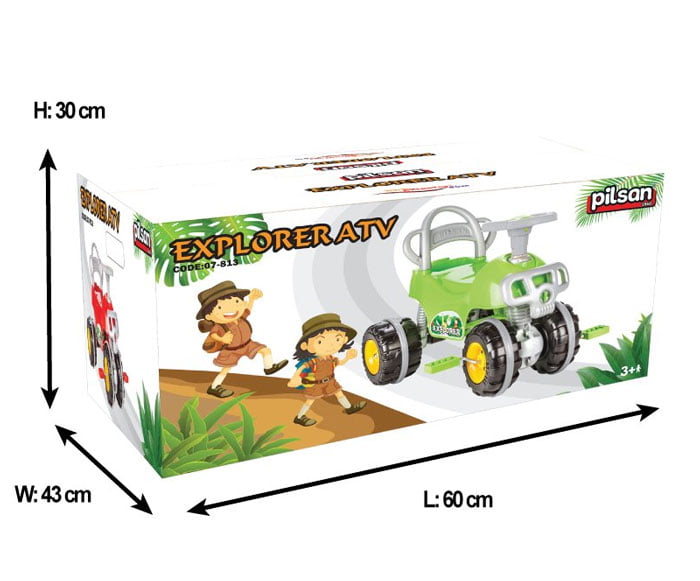 Pilsan Explorer Pedal Atv Car Turkey Made 07-813