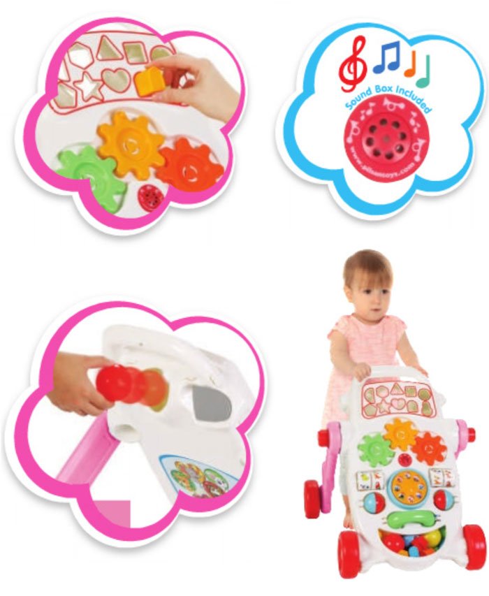 Pilsan Happy Baby Activity Walker Turkey Made 07-539