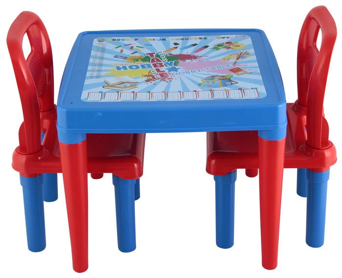 Pilsan Menekse Study Table with Two Chairs 1 to 5 Years Kids Turkey Made 03-414