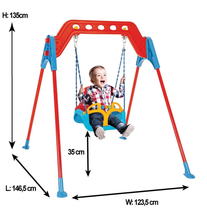 Pilsan Samba-A-Frame Metal Swing 07-968