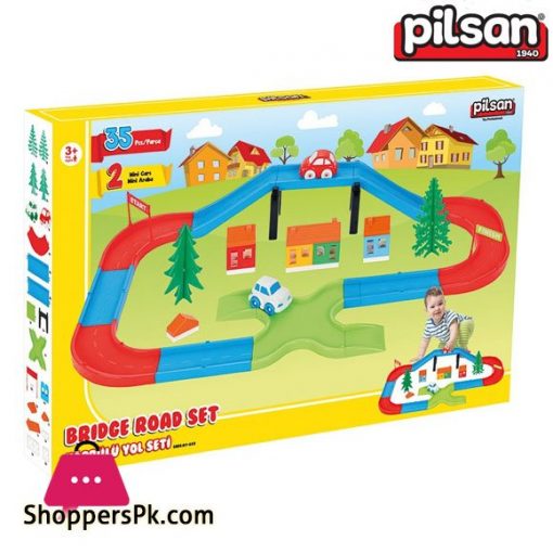 Pilsan Track Garage Set 35 Pcs Turkey Made 07-683