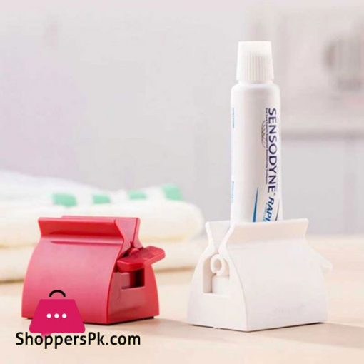 Rolling Tube Toothpaste Squeezer Dispenser Toothpaste Seat Holder Stand