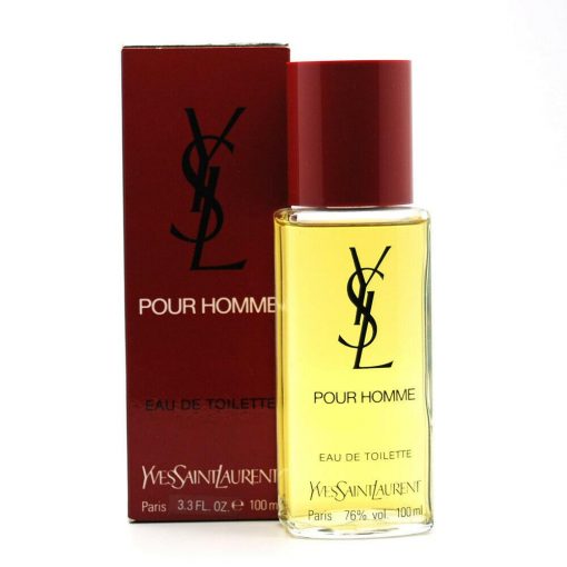 YSL Pour Homme by Yves Saint Laurent 3.3 oz, Eau De Toilette SPLASH for Men