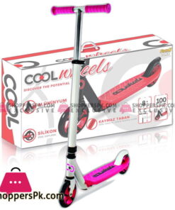 Cool Wheels Rock 8+ Foldable Scooter Pink Turkey Made FR558352
